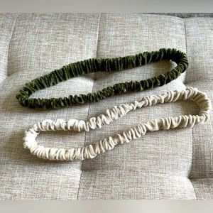 LOFT Velvet Scrunchie Headband-Set of 2
